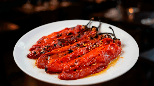 Pimiento rojo de cristal